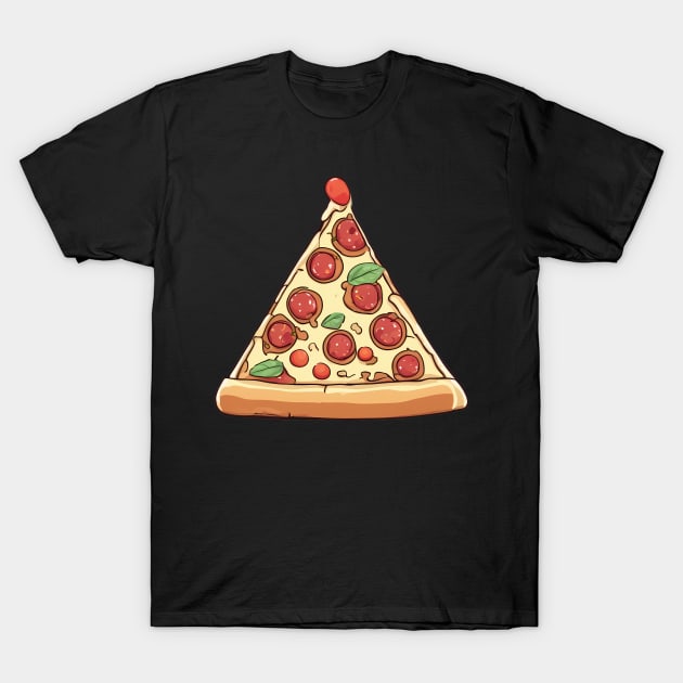 Pizza Slice T-Shirt by animegirlnft